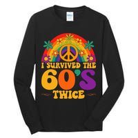 I Survived The 60s Twice Sixties 70th Birthday Tall Long Sleeve T-Shirt