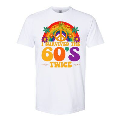 I Survived The 60s Twice Sixties 70th Birthday Softstyle CVC T-Shirt