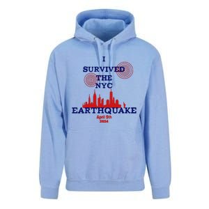 I Survived The Nyc Earthquake Unisex Surf Hoodie