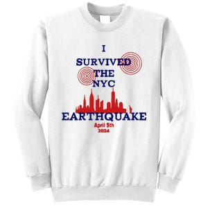 I Survived The Nyc Earthquake Sweatshirt