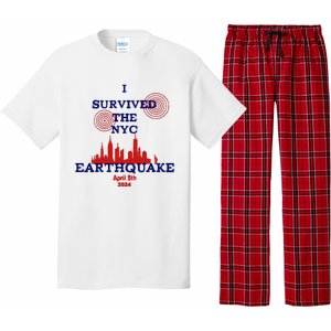 I Survived The Nyc Earthquake Pajama Set