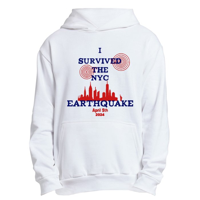 I Survived The Nyc Earthquake Urban Pullover Hoodie