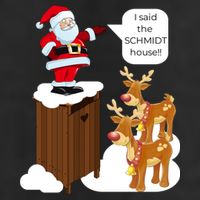 I Said The Schmidt House Fun Xmas Santa Hat