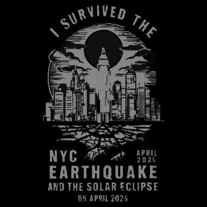 I Survived The Nyc Earthquake And The Solar Eclipse 16 in Basic Backpack