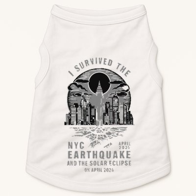 I Survived The Nyc Earthquake And The Solar Eclipse Doggie Tank