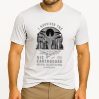 I Survived The Nyc Earthquake And The Solar Eclipse Performance Shirt