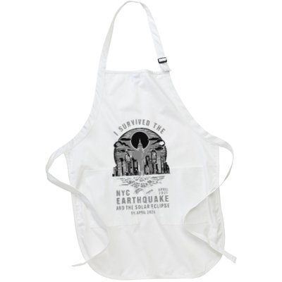 I Survived The Nyc Earthquake And The Solar Eclipse Apron