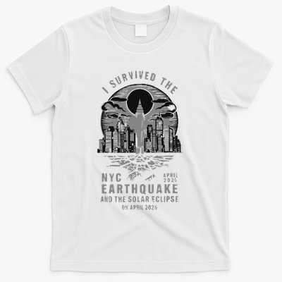 I Survived The Nyc Earthquake And The Solar Eclipse T-Shirt