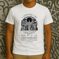I Survived The Nyc Earthquake And The Solar Eclipse T-Shirt
