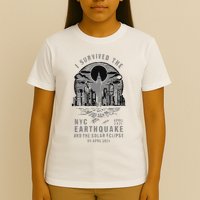 I Survived The Nyc Earthquake And The Solar Eclipse T-Shirt