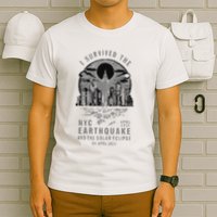 I Survived The Nyc Earthquake And The Solar Eclipse T-Shirt