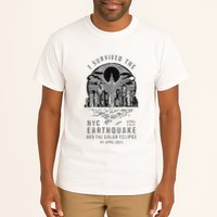 I Survived The Nyc Earthquake And The Solar Eclipse Tall T-Shirt