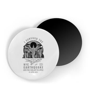 I Survived The Nyc Earthquake And The Solar Eclipse Magnet