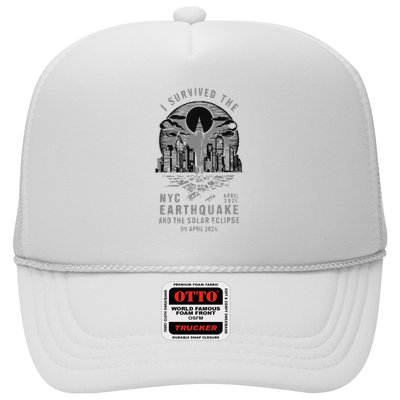 I Survived The Nyc Earthquake And The Solar Eclipse Trucker Hat