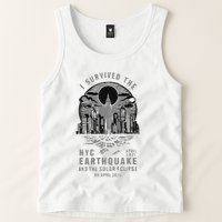 I Survived The Nyc Earthquake And The Solar Eclipse Tank Top