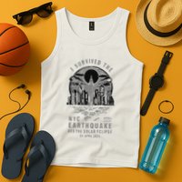 I Survived The Nyc Earthquake And The Solar Eclipse Tank Top