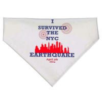 I Survived The Nyc Earthquake USA-Made Doggie Bandana