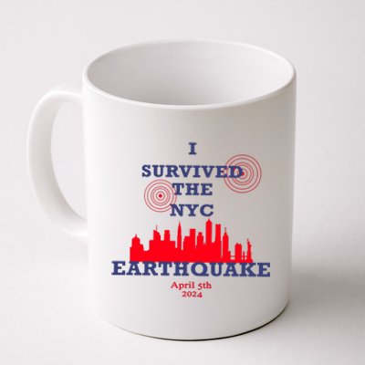 I Survived The Nyc Earthquake Coffee Mug