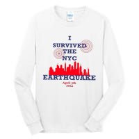 I Survived The Nyc Earthquake Tall Long Sleeve T-Shirt