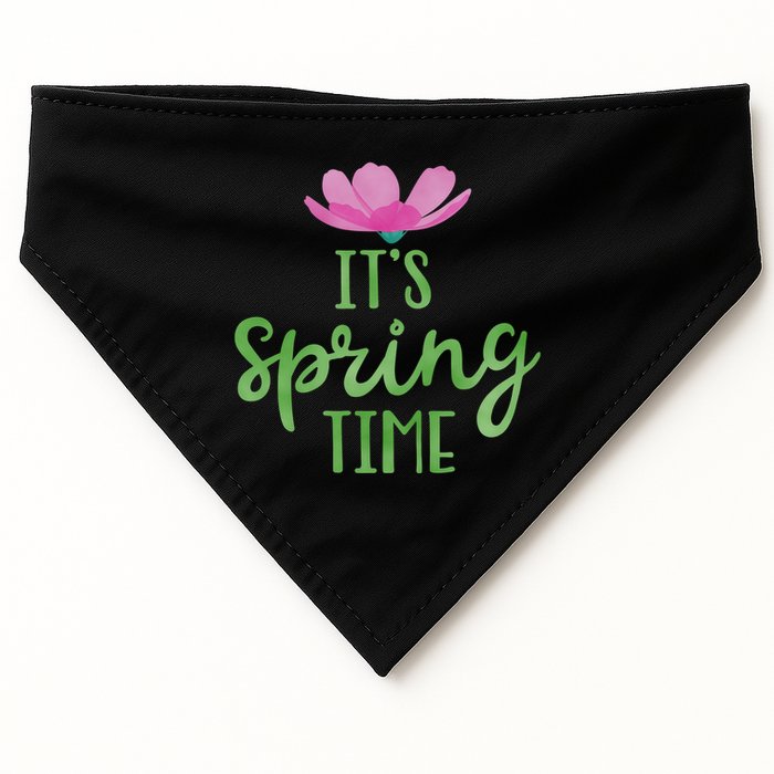 It's Spring Time Flower USA-Made Doggie Bandana