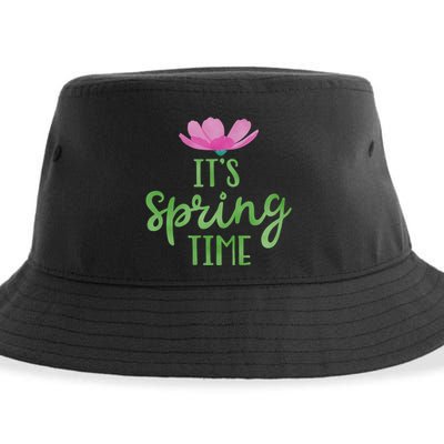 It's Spring Time Flower Sustainable Bucket Hat