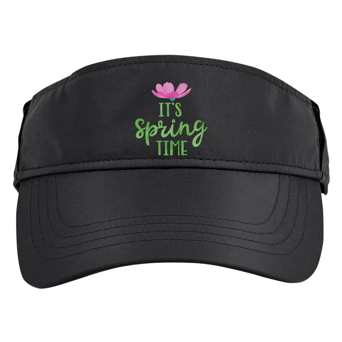 It's Spring Time Flower Adult Drive Performance Visor