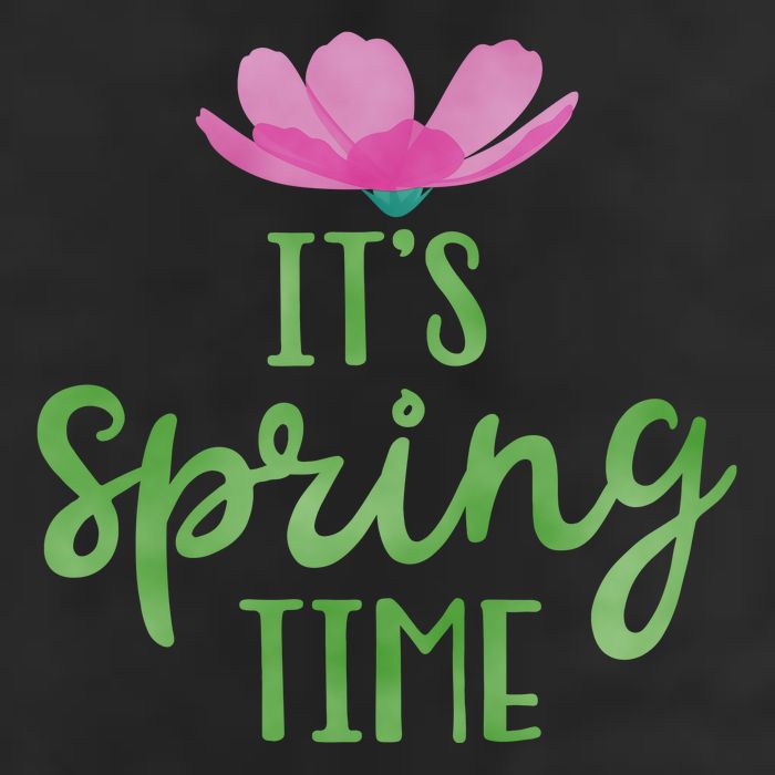 It's Spring Time Flower Adult Drive Performance Visor