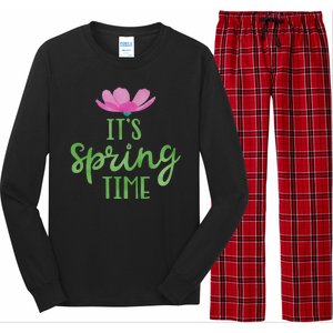 It's Spring Time Flower Long Sleeve Pajama Set