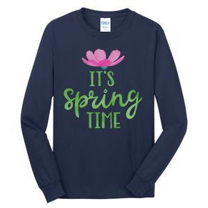 It's Spring Time Flower Tall Long Sleeve T-Shirt