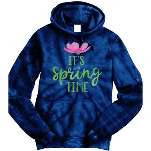 It's Spring Time Flower Tie Dye Hoodie