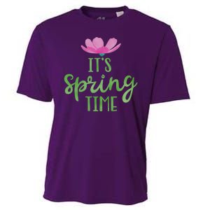 It's Spring Time Flower Cooling Performance Crew T-Shirt