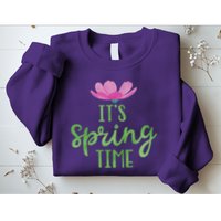 It's Spring Time Flower Sweatshirt
