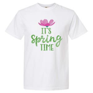 It's Spring Time Flower Garment-Dyed Heavyweight T-Shirt