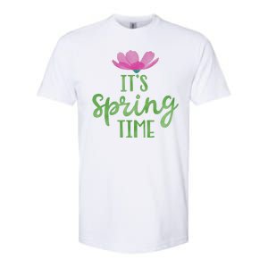 It's Spring Time Flower Softstyle CVC T-Shirt