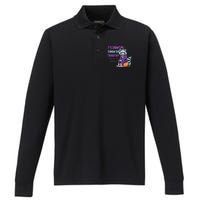 It’S Showtime Throw The Trash Out Take Your Ish Elsewhere Performance Long Sleeve Polo