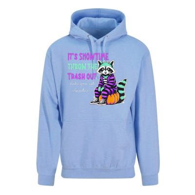 It’S Showtime Throw The Trash Out Take Your Ish Elsewhere Unisex Surf Hoodie