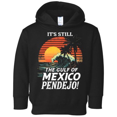 ItS Still The Gulf Of Mexico Pendejo Toddler Hoodie