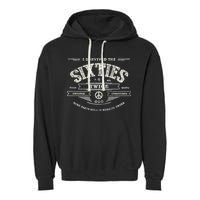 I SURVIVED The SIXTIES TWICE Built In 60s 70th 60th Birthday Garment-Dyed Fleece Hoodie
