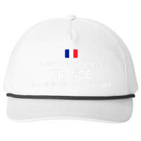 I Support Two Team France And Anyone Who Plays England Snapback Five-Panel Rope Hat