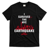 I Survived The Nyc Earthquake 2024 T-Shirt