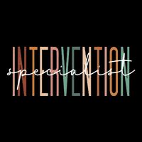 Intervention Specialist Teacher Squad Early Intervention 16 in Basic Backpack