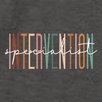 Intervention Specialist Teacher Squad Early Intervention Vector Backpack