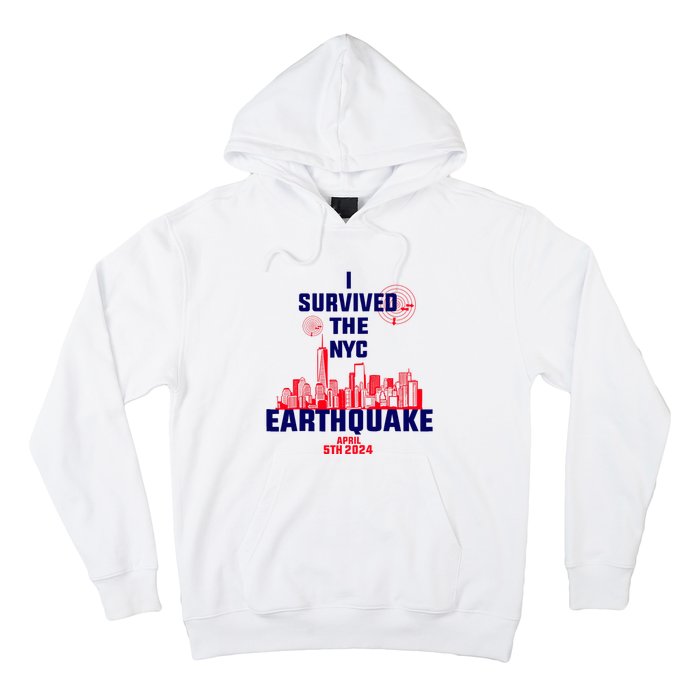 I Survived The Nyc Earthquake 2024 Hoodie