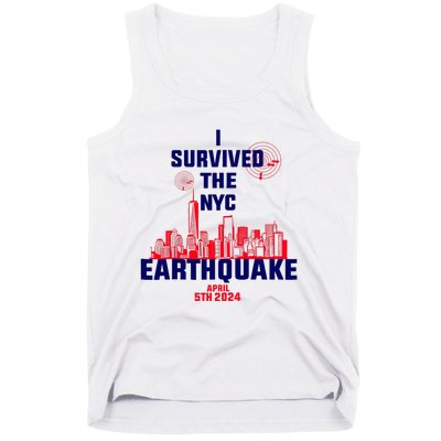 I Survived The Nyc Earthquake 2024 Tank Top