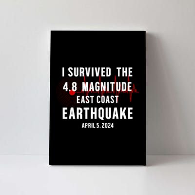 I Survived The Nyc Earthquake 2024 Canvas