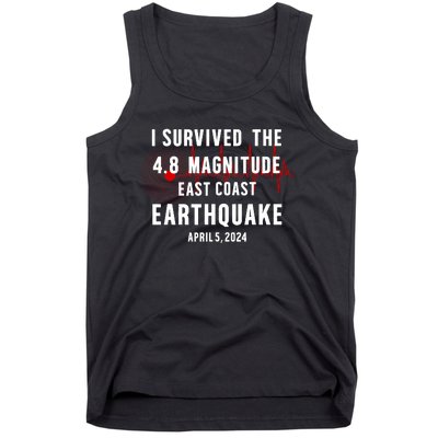 I Survived The Nyc Earthquake 2024 Tank Top