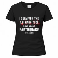 I Survived The Nyc Earthquake 2024 Women's T-Shirt