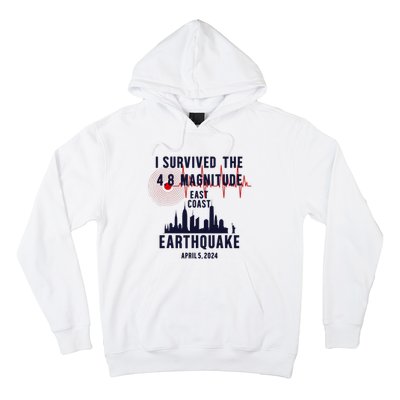 I Survived The Nyc Earthquake 2024 Hoodie