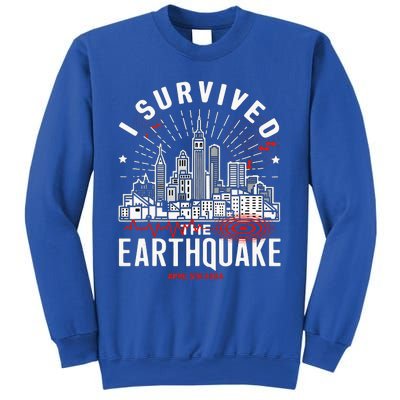 I Survived The Nyc Earthquake Sweatshirt