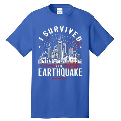 I Survived The Nyc Earthquake Tall T-Shirt